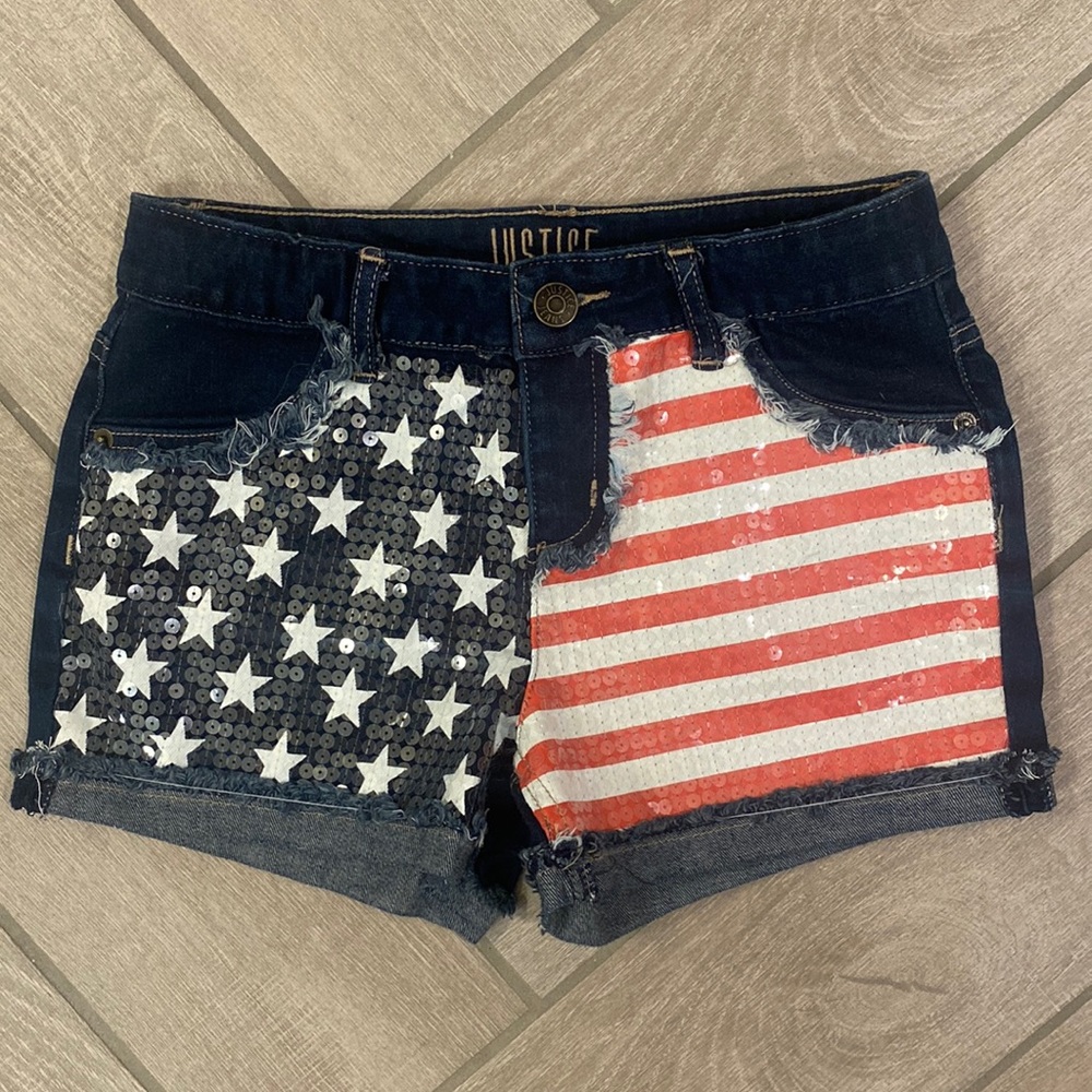 American Flag Shorts